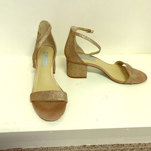 Betsy Johnson Rose Gold Heels